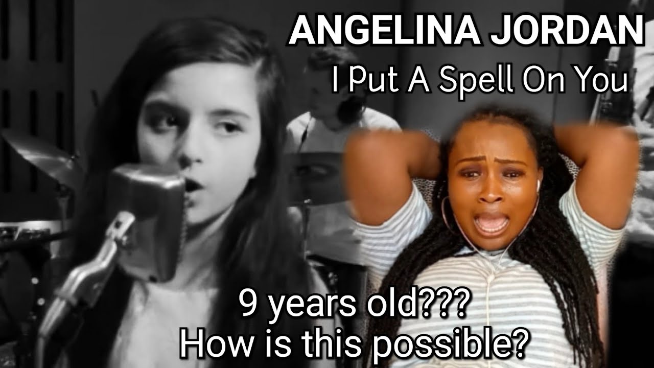 First Time Hearing Angelina Jordan - I Put A Spell On You REACTION & ANALYSIS