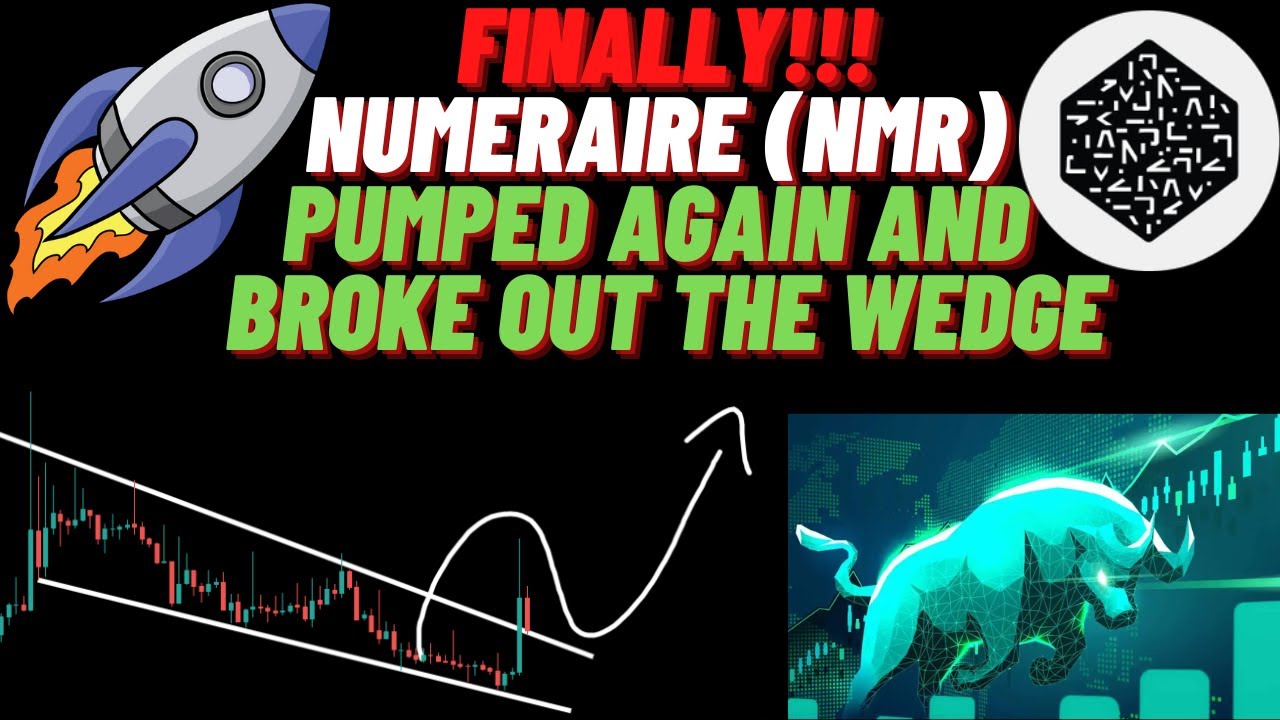 Finally!!! Numeraire (NMR) Pumped again And Broke Out The Wedge