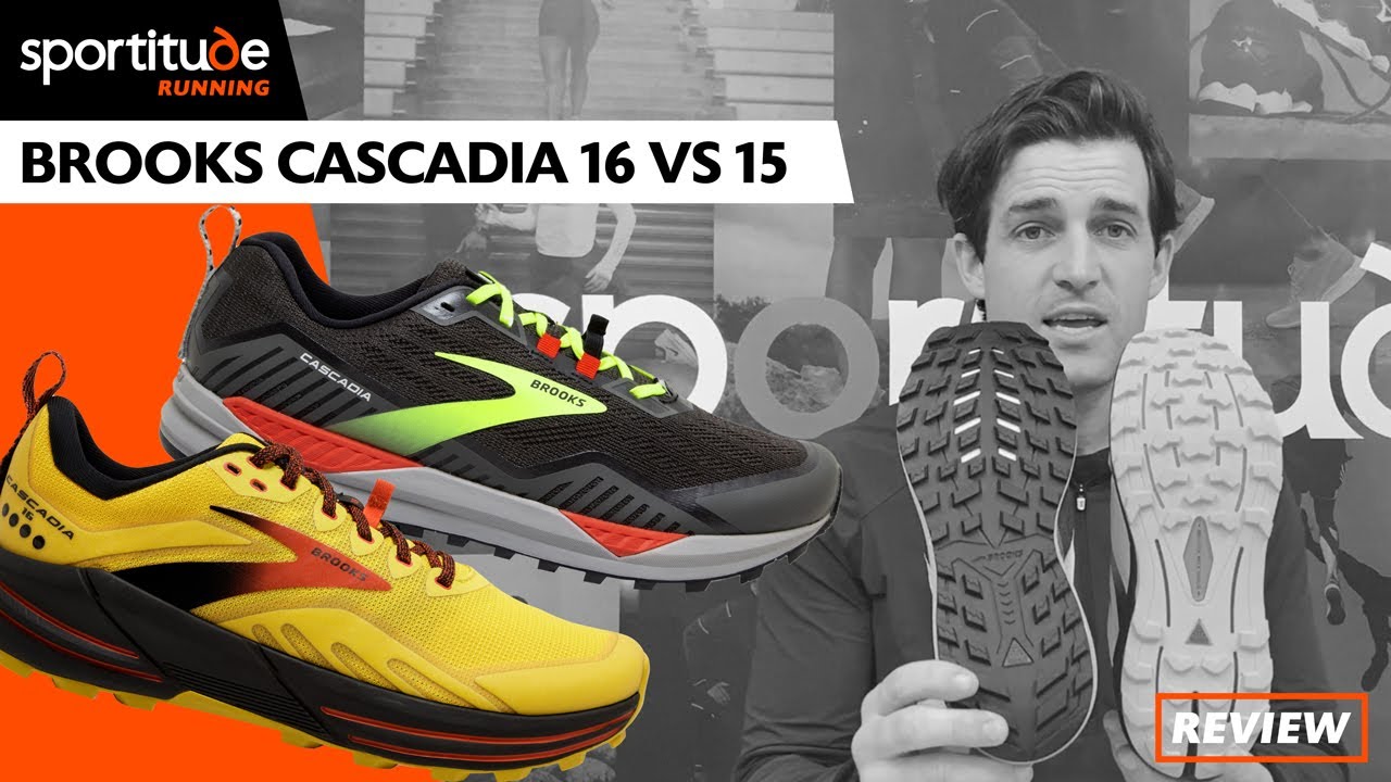 Brooks Cascadia 16 vs 15 Comparison Shoe Review | Sportitude