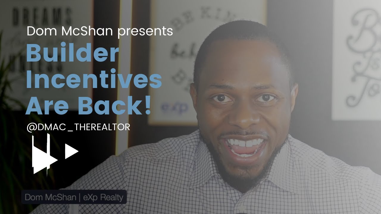 Builder Incentives Are Back! | New Construction Updates in Central TX | Dom McShan, REALTOR®