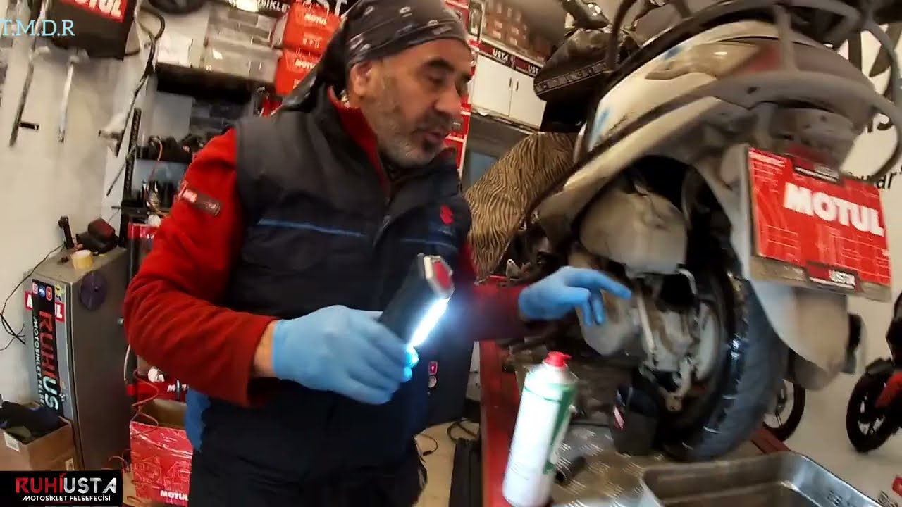 ACTİVA S/MOTORORU SARAN YAG NEDENİ ÇÖZÜMÜ