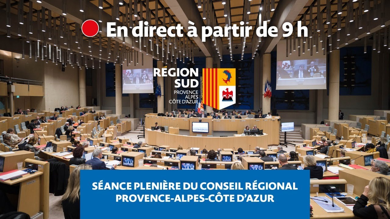 S&eacute;ance Pl&eacute;ni&egrave;re du 11 d&eacute;cembre 2025 du Conseil R&eacute;gional de Provence-Alpes-C&ocirc;te d'Azur en Direct.