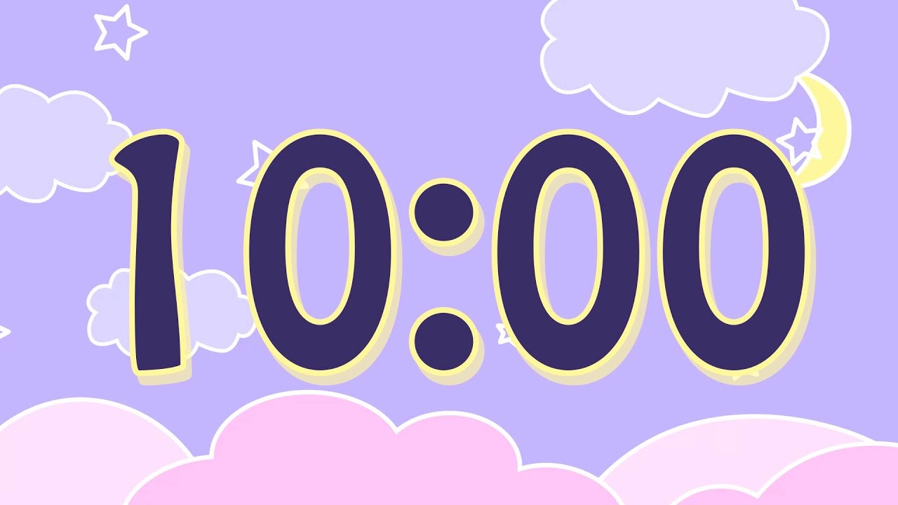 10 Minute Calm Timer Countdown | Relaxing Ambient Music | Focus Study Meditation