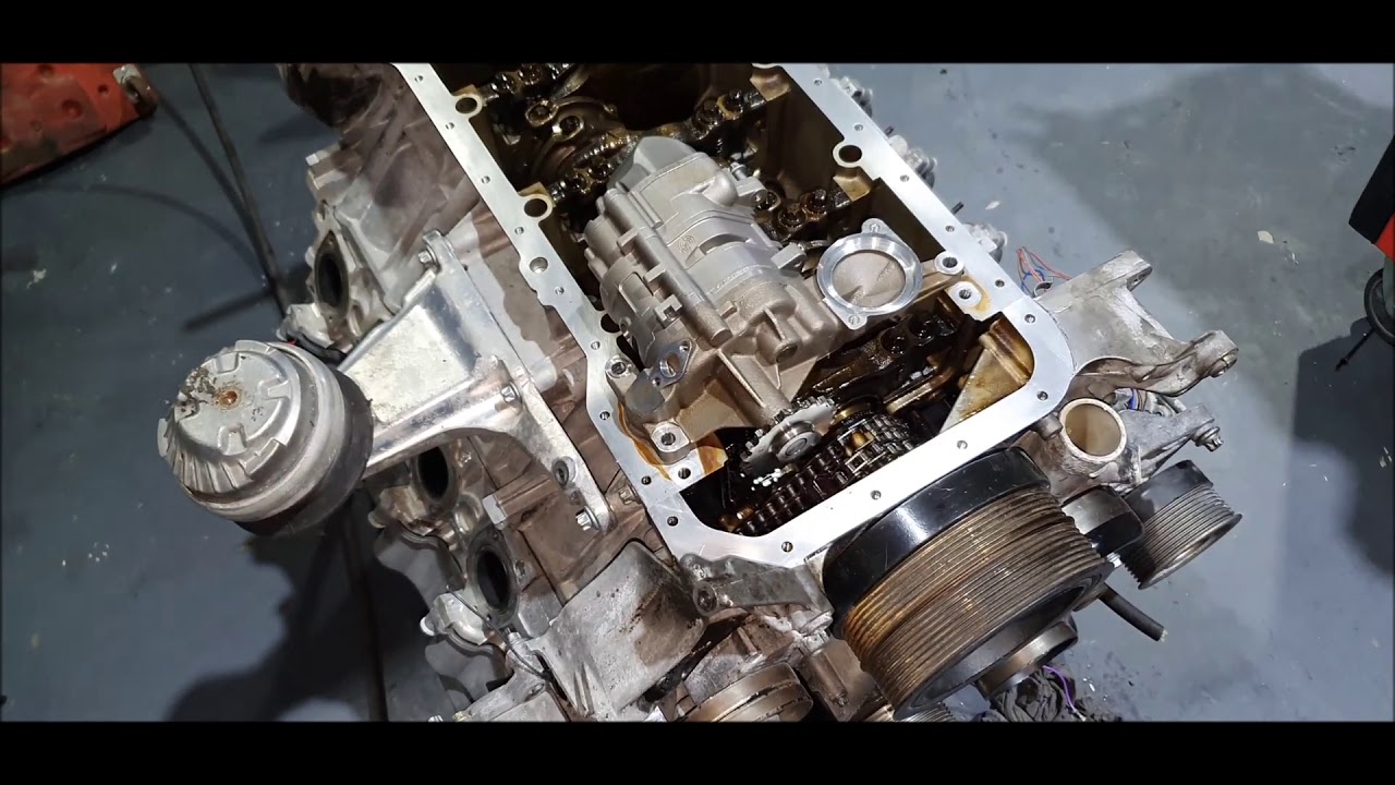 SLK 55 M113k swap (part 3)