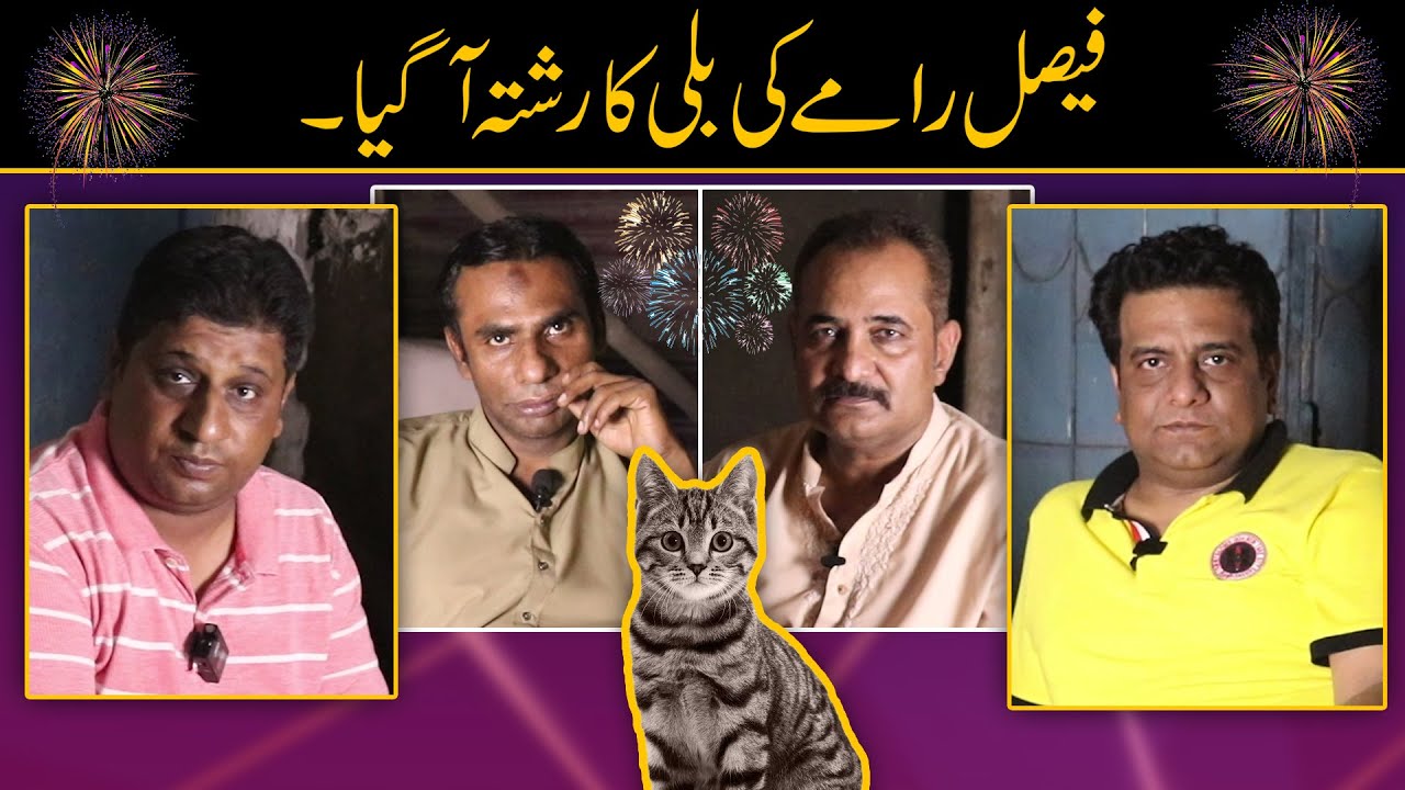 Billi Ka Rishta Aa Gya 😂| Sajjad Jani, Faisal Ramay & Azeem Vicky | Sajjad Jani Official