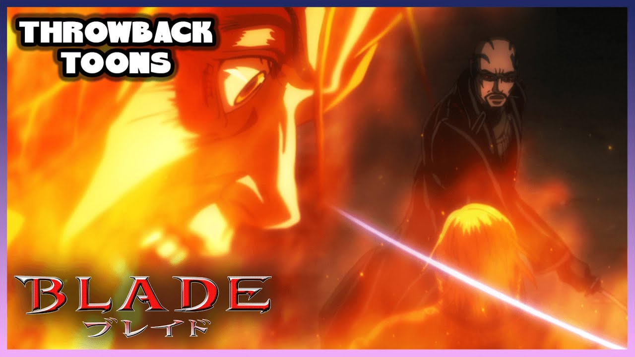 Marvel Anime: Blade | Blade And Wolverine VS. Lucius Isaac | Throwback Toons