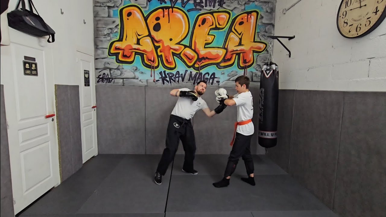 Krav Maga SDKM AREA - Drill de perfectionnement pour corps à corps