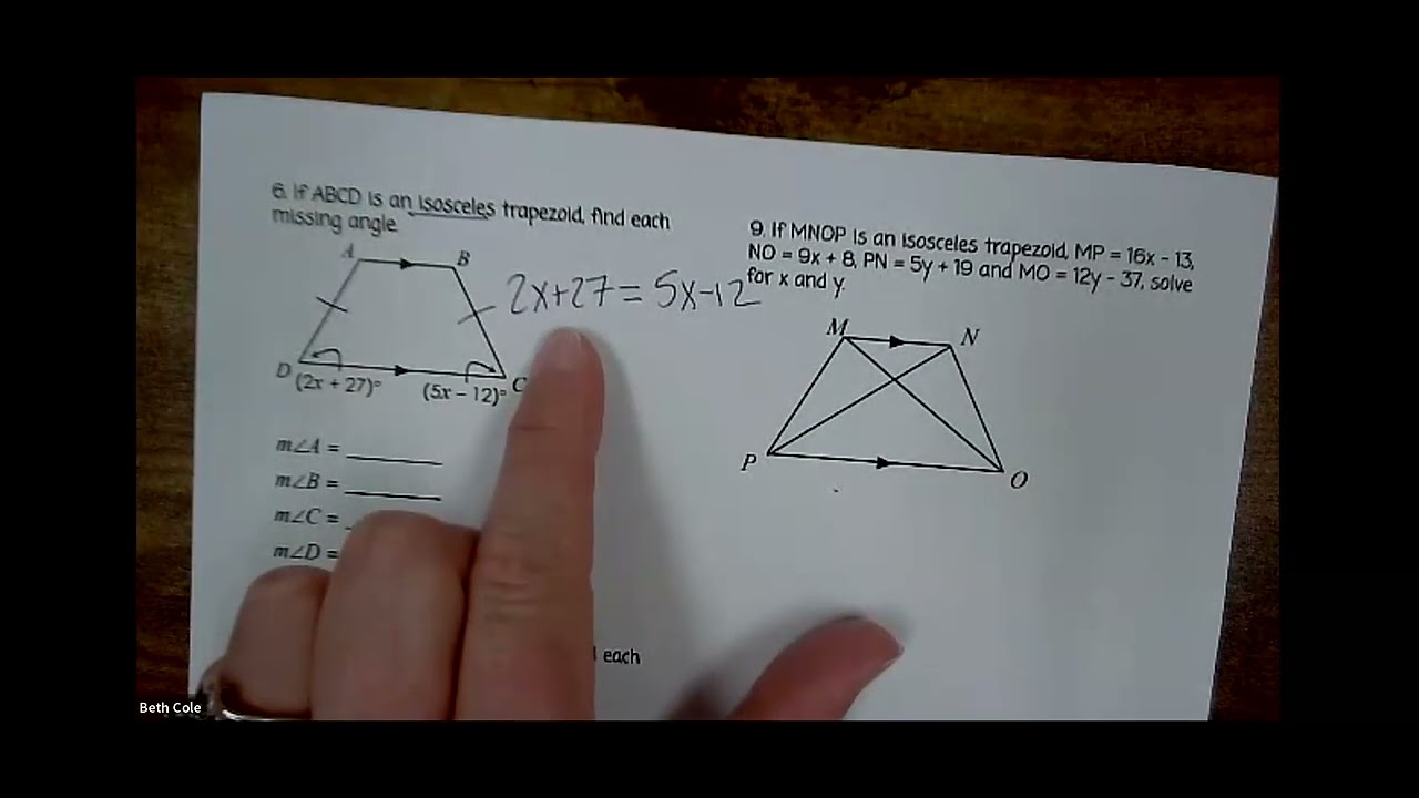 trapezoids notes