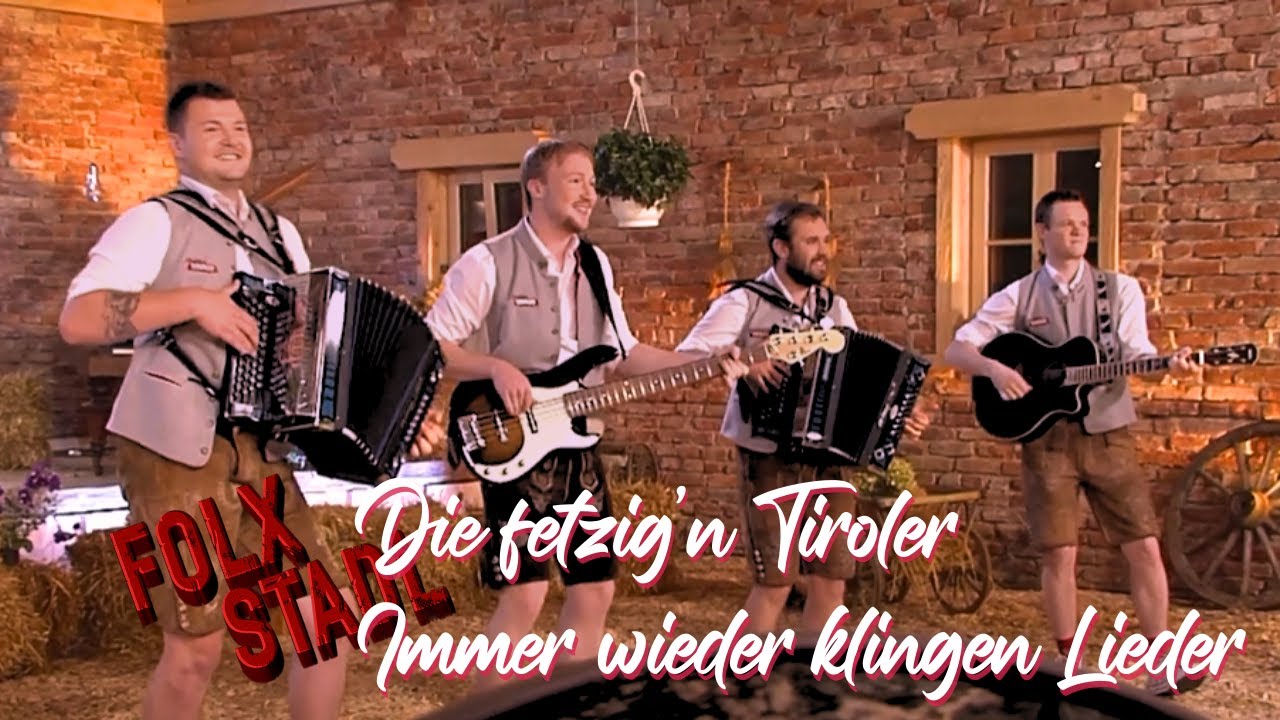 Die fetzig’n Tiroler - Immer wieder klingen Lieder | Volksmusik | Folx Stadl | Folx TV
