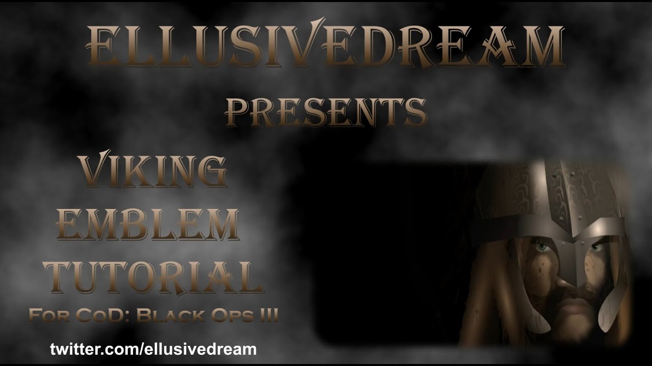 Viking CoD Emblem Tutorial by EllusiveDream
