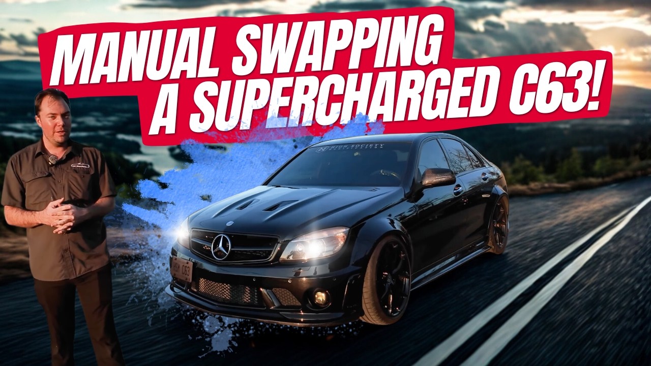 We Manual Swapped a Supercharged C63!