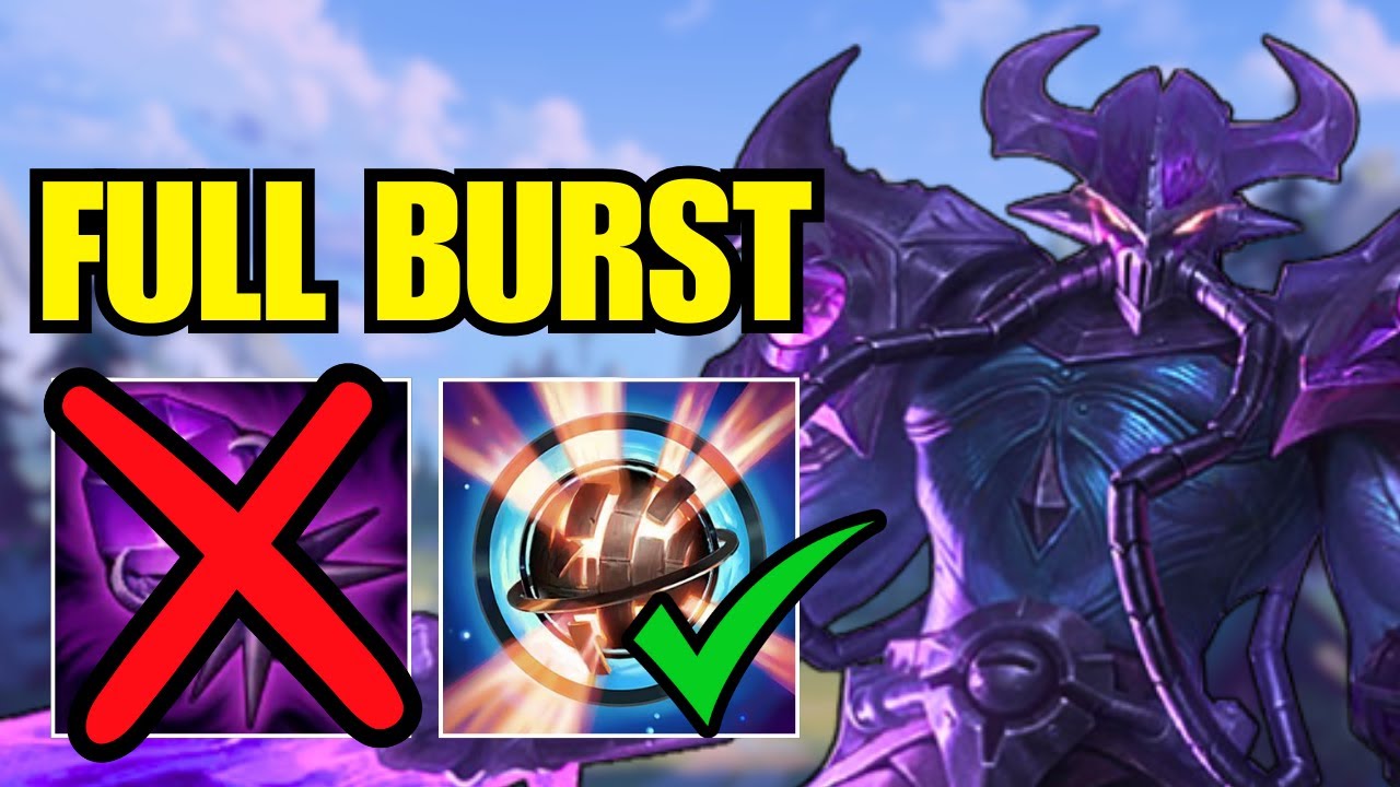FULL BURST KASSADIN 1V9 - Wild Rift Kassadin Gameplay