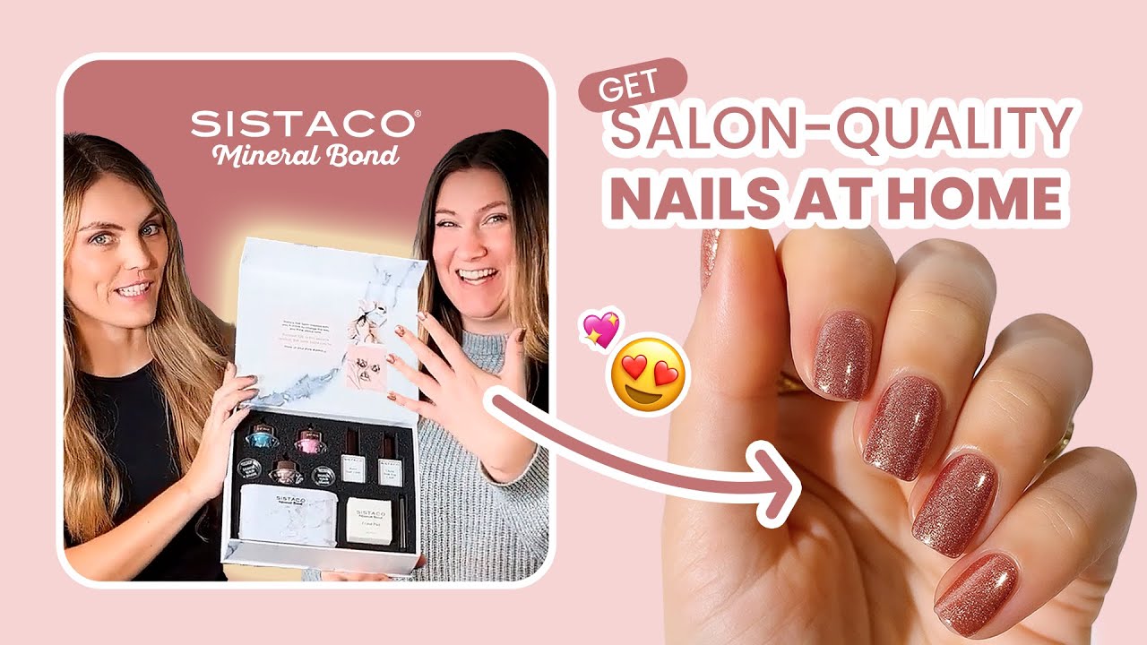 The EASIEST At-Home Nail System: Sistaco Mineral Bond