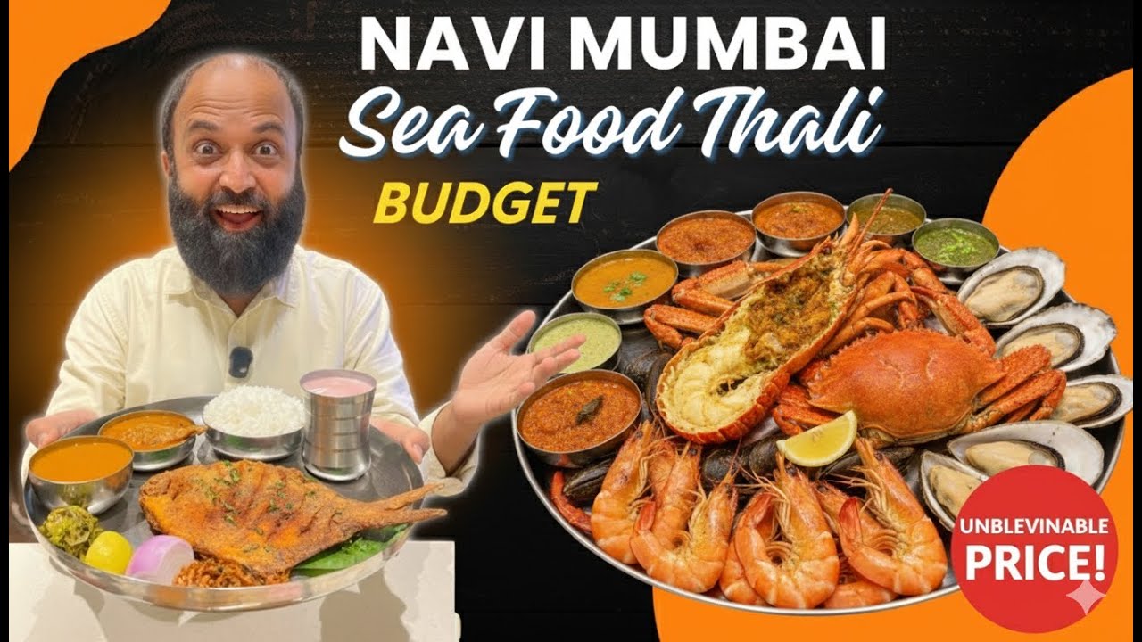 Navi Mumbai's SECRET Seafood Thali | Budget Nerul Gem! Nukkad Express Food Vlog