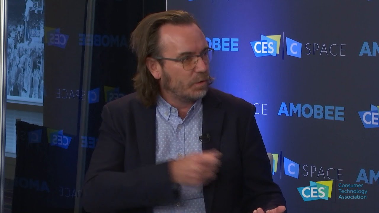Pluto TV's Tom Ryan in the C Space Influencer Studio