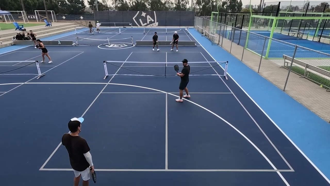 Heist Pickleball December Moneyball 5.0+ Pool Play: Carson Nguyen/Rocco Bollini vs Alex E./Eliot S.
