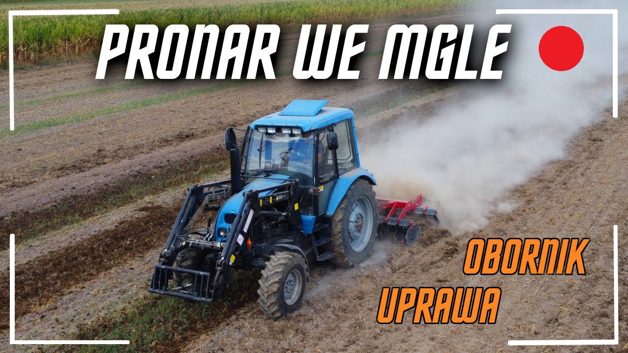 ☆ Pronar we Mgle ☆Prace po Żniwne ☆ Obornik i Uprawa 2022 [Pronar Renault] /Agro Łuby/
