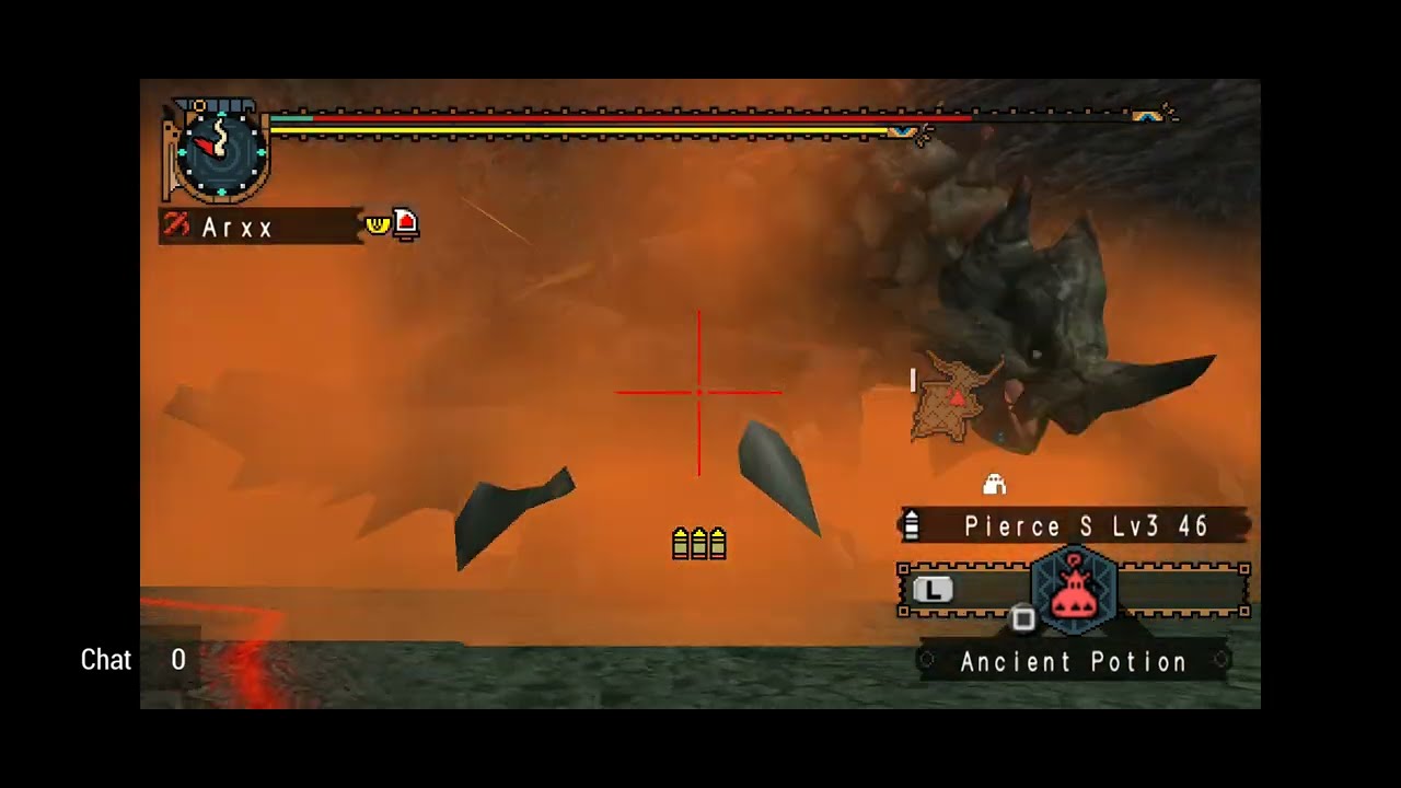 MHFU  |  HR9 Black Gravios 4:58 HBG Time Attack