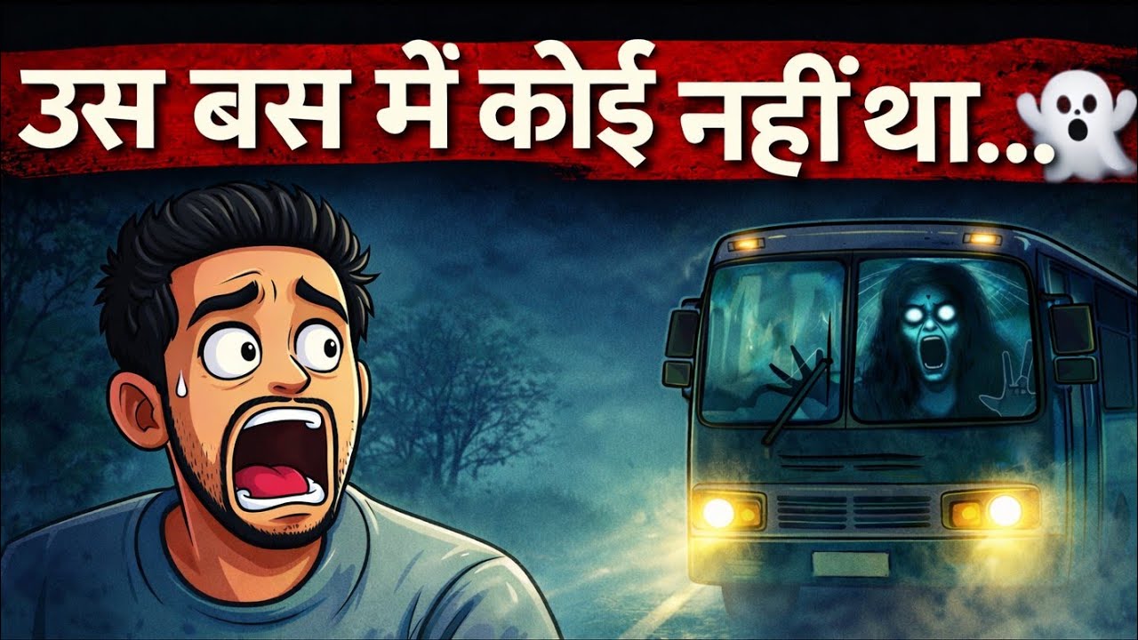 उस बस में कोई ज़िंदा नहीं था 👻 | Hindi Horror Story | The Last Ride #ScaryStory #horrorstories 