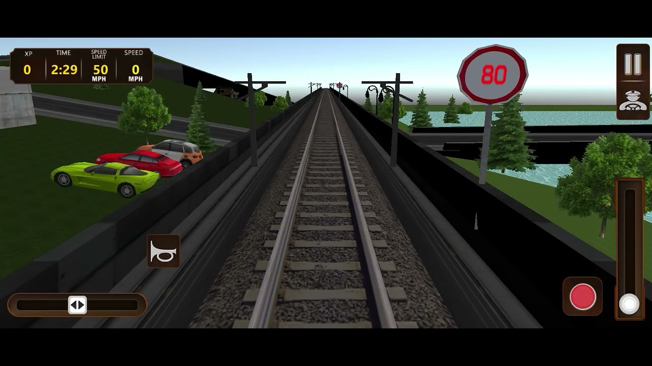 Train simulator game 