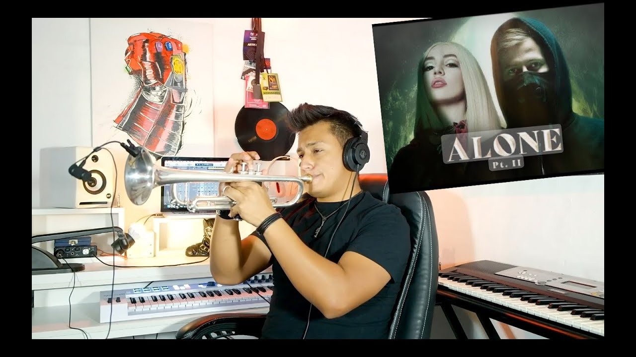 Alan Walker & Ava Max - Alone, Pt. II (Trumpet Cover) Jairo Trompetista (NOTAS EN LA DESCRIPCIÓN)