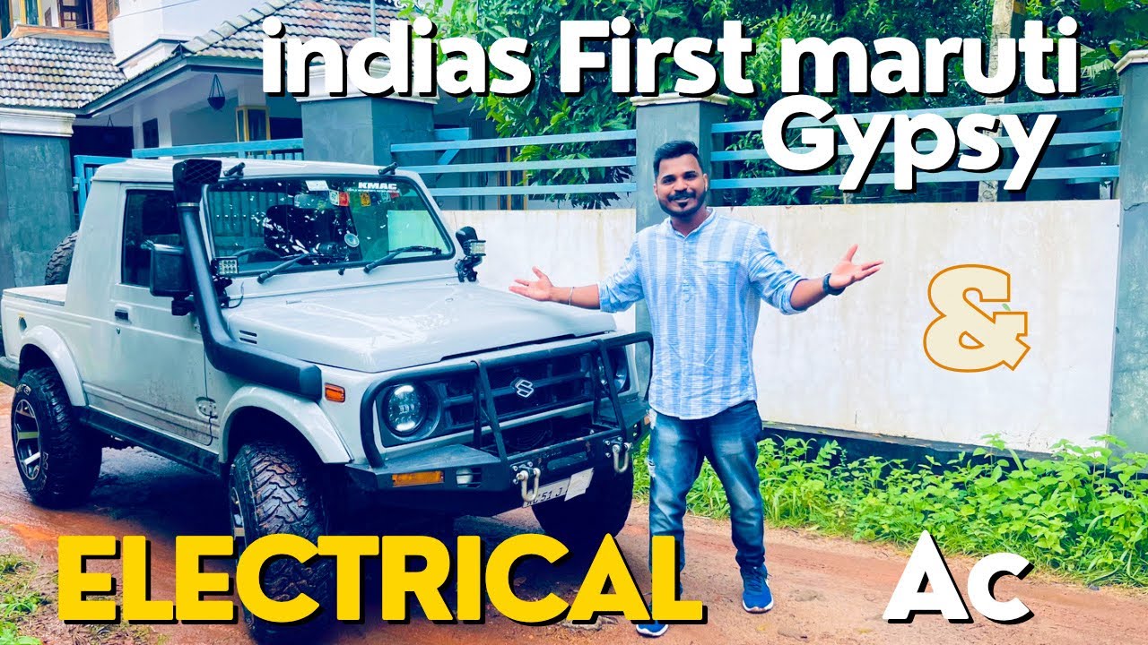 India's first gypsy with electric ac ||and free from the engine ||bye bye power lag