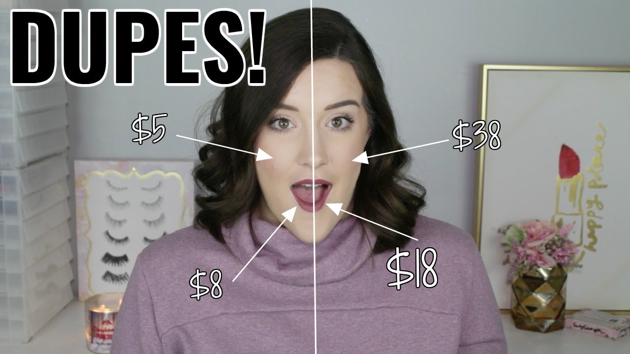DUPES | DRUGSTORE MAKEUP DUPES 2019 | AndreaLeigh23