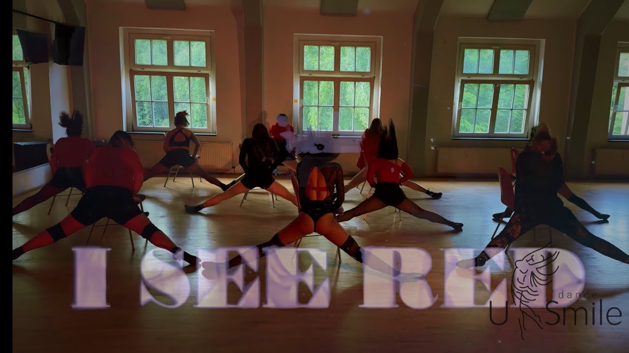 Chair sexy jazz choreography cover “I see red” /teacher Karyna/ USmile dance team
