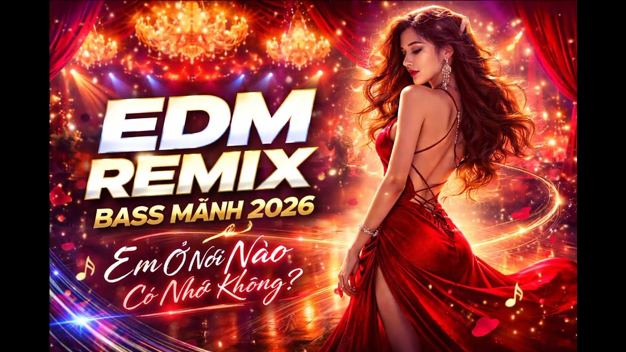 EM Ở NƠI NÀO CÓ NHỚ KHÔNG Remix Edm | Nhạc Sàn Sôi Động Bass Mạnh