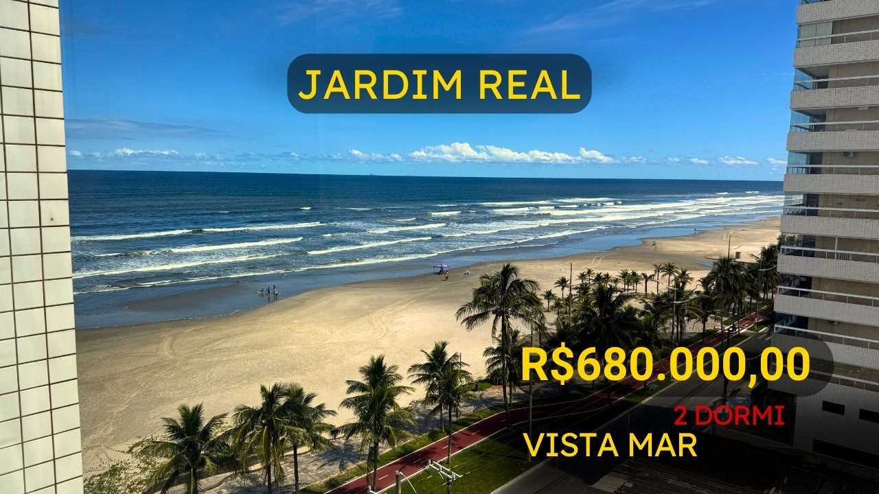 #213 VISTA MAR, 2 DORMITORIOS, 1 VAGA, JARDIM REAL
