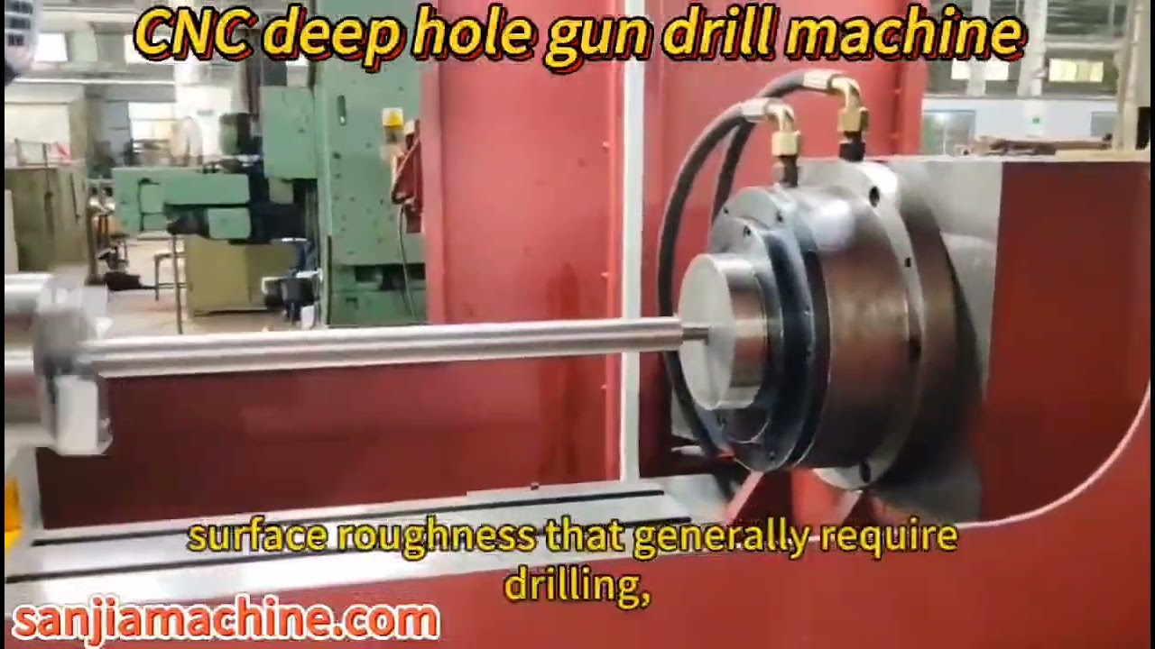 CNC deep hole gun drill machine