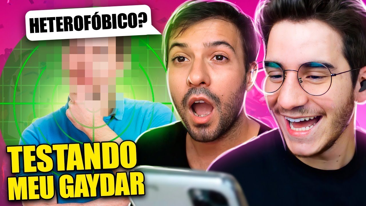 GAY VS HÉTERO: TESTANDO MEU GAYDAR - Part 3 🏳️‍🌈👀 Klébio Damas
