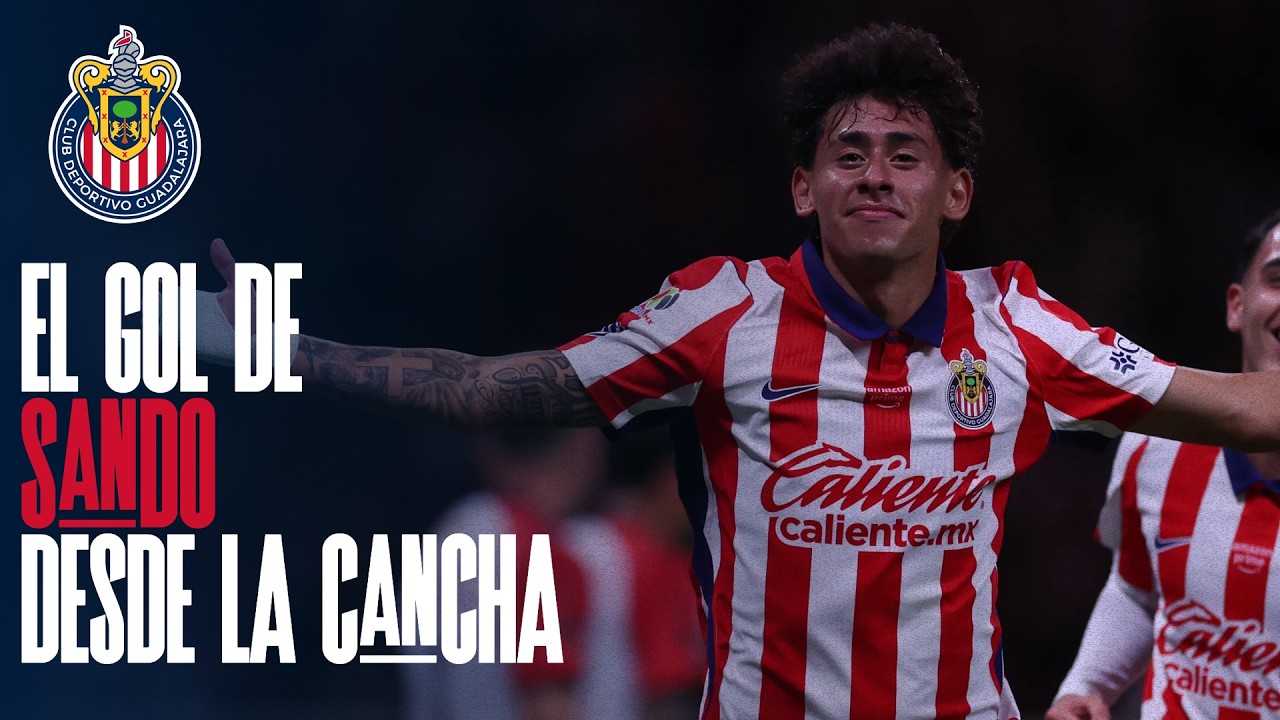 &iexcl;EL GOL DE SANTIAGO SANDOVAL! | CHIVAS VS XOLOS | CHIVASTV 🔴⚪️