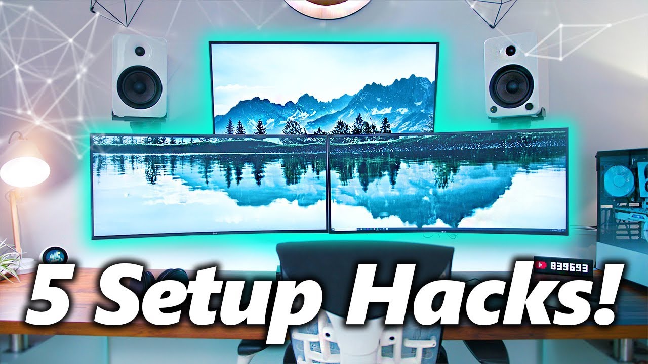 5 Cheap Tips To Improve Your Gaming / Desk Setup! v3