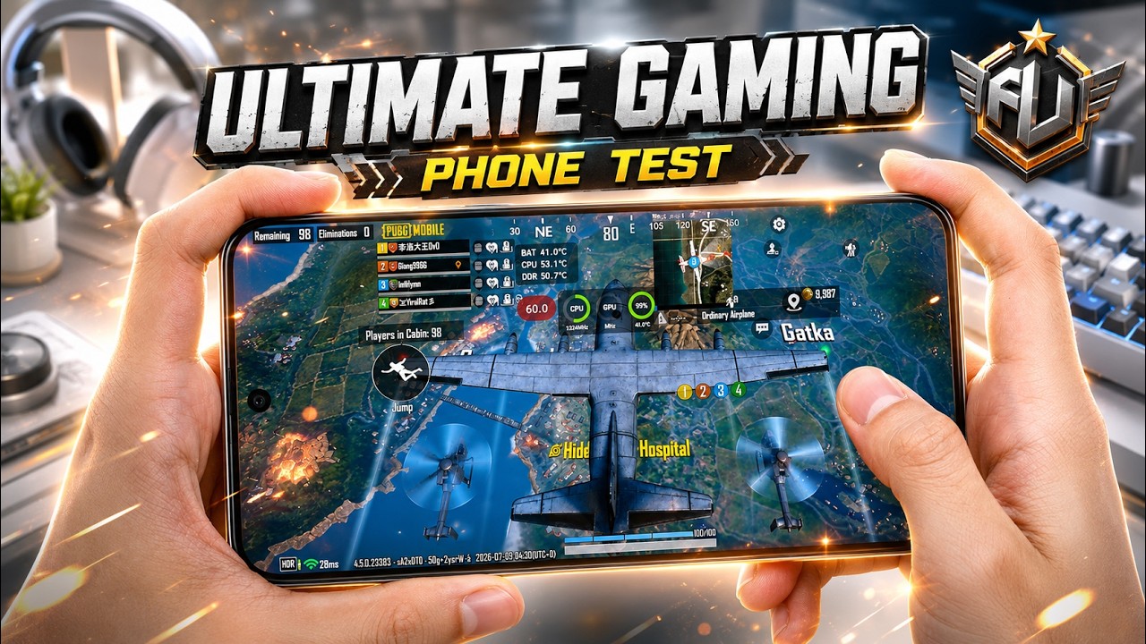 POCO M8 5G test game PUBG Mobile | Snapdragon 6 Gen 3