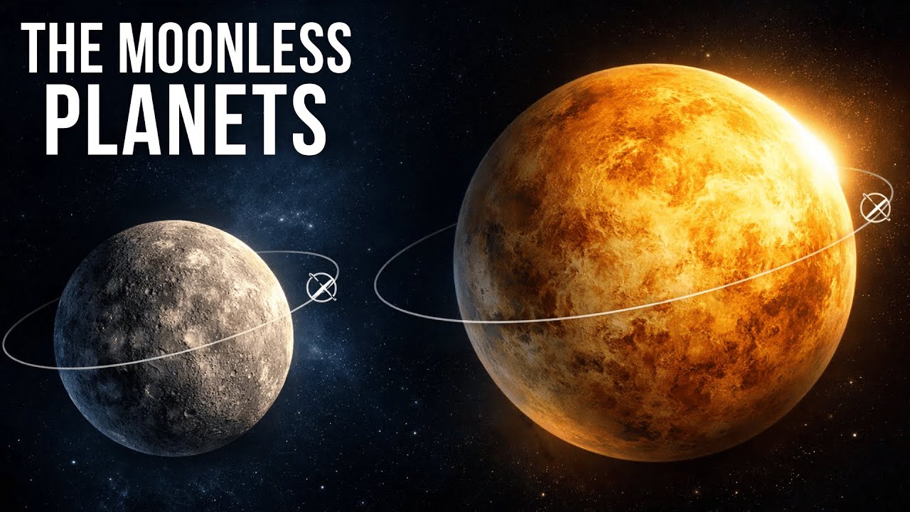 Why Don&rsquo;t Venus And Mercury Have Moons?