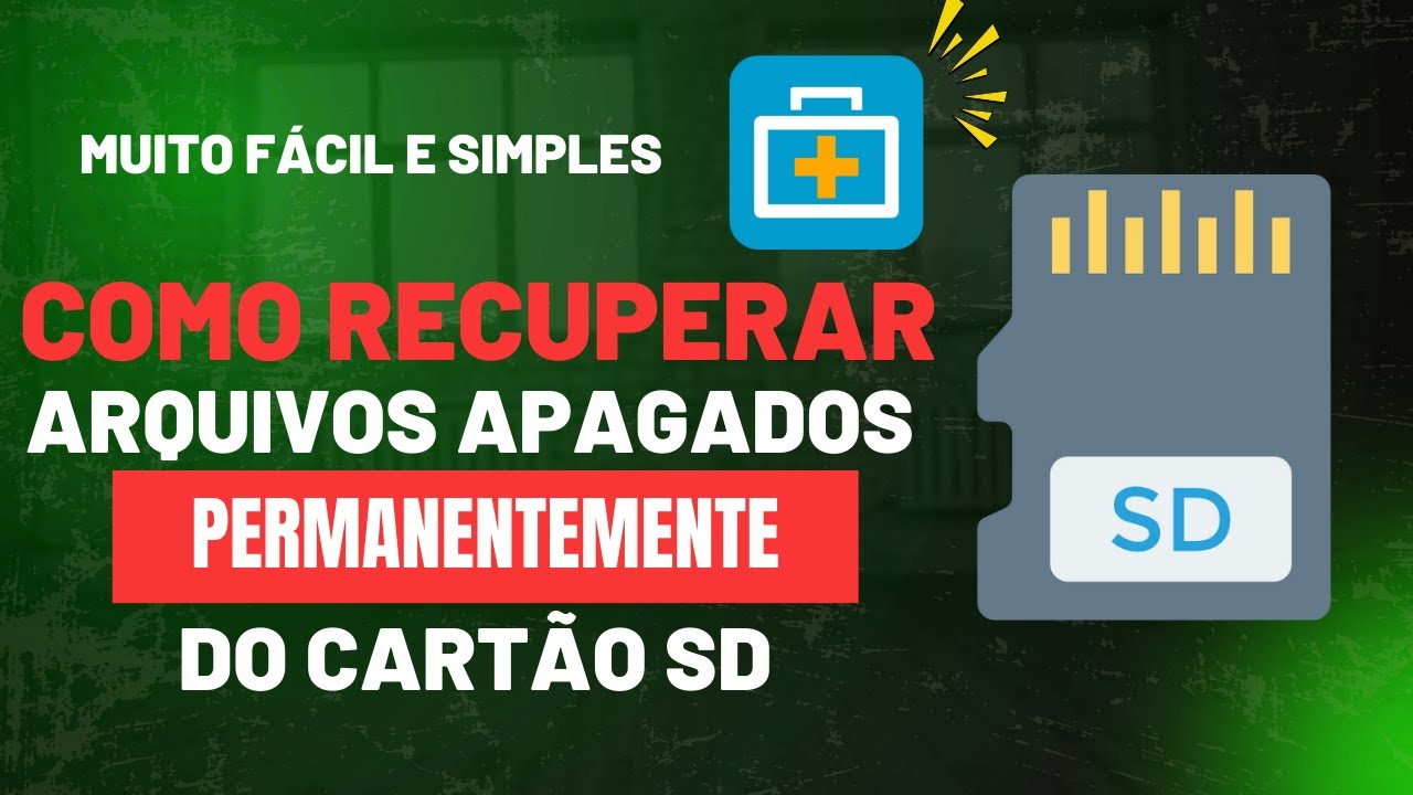 Perdeu arquivos do SD? Veja como recuperar agora!