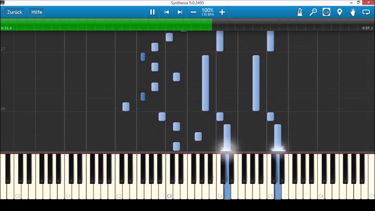 Piano Tutorial - Voletarium Countdown (Europa Park)