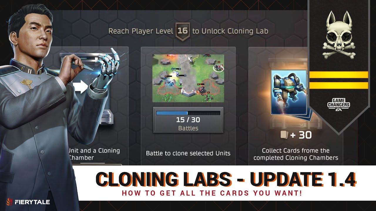 How Cloning Labs Help You Get The Cards You Need! | Command & Conquer Rivals