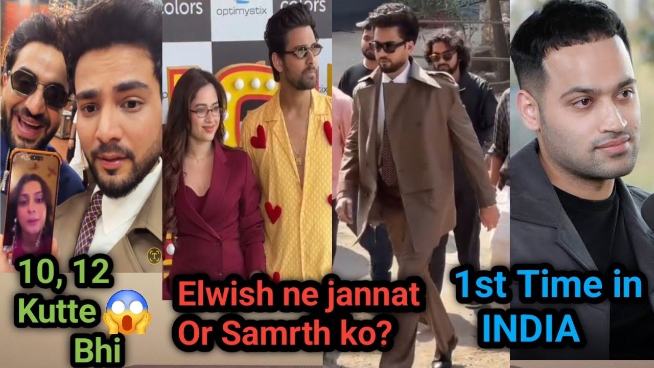 OMG😱- Elvish Yadav Vs Jannat Jubair Entry | Raj Shamani Mystery Guest Revealed? 🤫. #elvishyadav