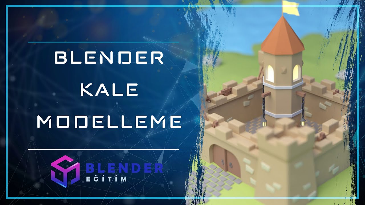Blender Kale Modelleme - Blender Eğitim #40