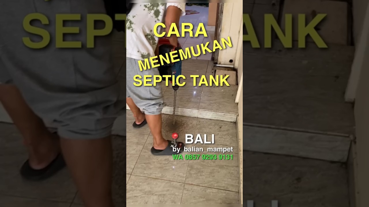 JASA MELANCAK POSISI SEPTICTANK DENPASAR BALI WA 085792939131 | MENCARI LOKASI SAPITENG AKURAT