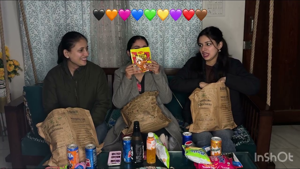 Heart challenge video😍😍                                                            @letsblinkit 