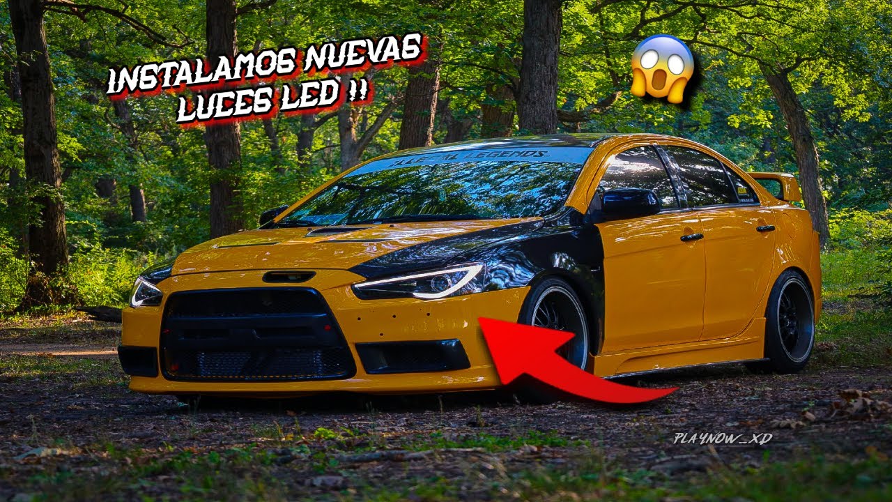 NUEVAS LUCES LED PARA EL LANCER!! 🔥| ILLEGAL LEGENDS
