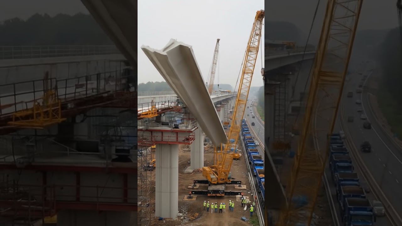 Massive Crane Failure Destroys Bridge Section in Seconds | SHOCKING Accident Footage
