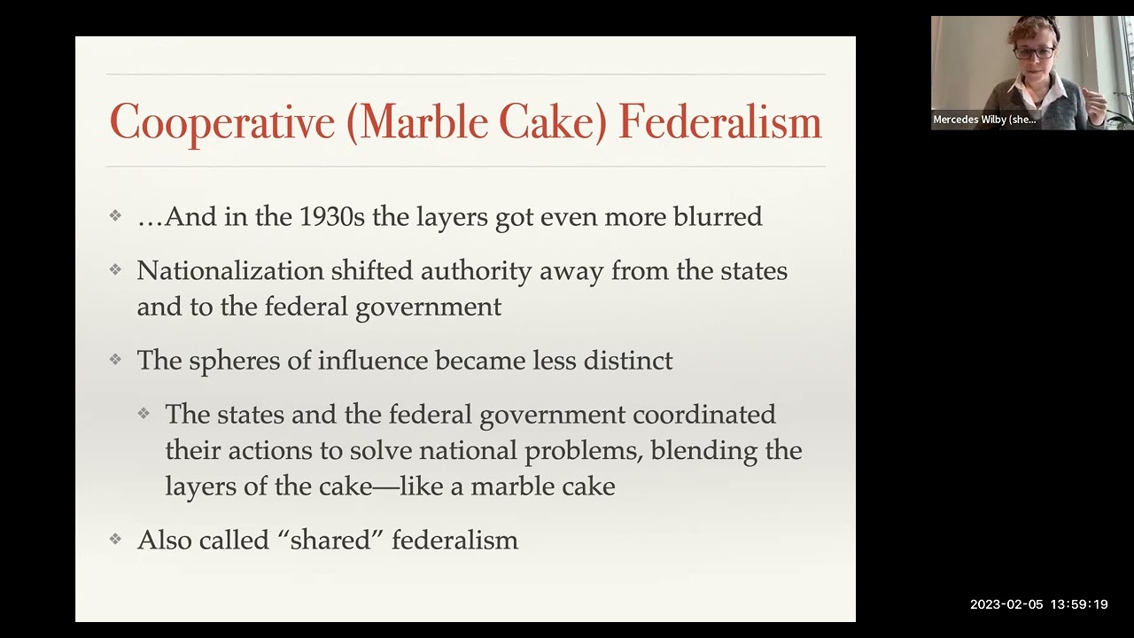Nationalization (aka Federalism is a Piece of Cake)