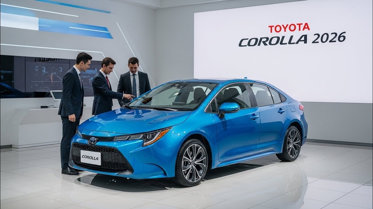 Представлена ​​новая Toyota Corolla 2026 года! Седан следующего поколения получил масштабное обно...