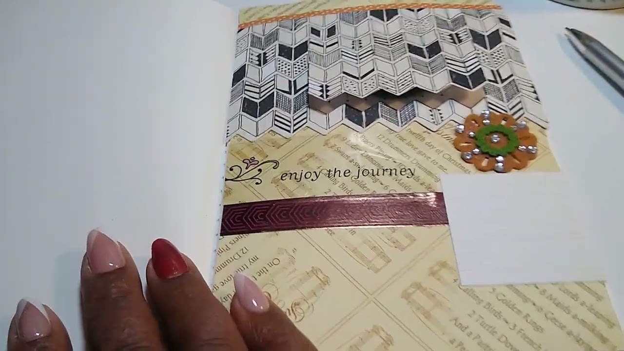 Attended My 1st Junk Journaling Session & Slow Cuppa Coffee Saturday! ☕🤸🏾‍♀️❄️