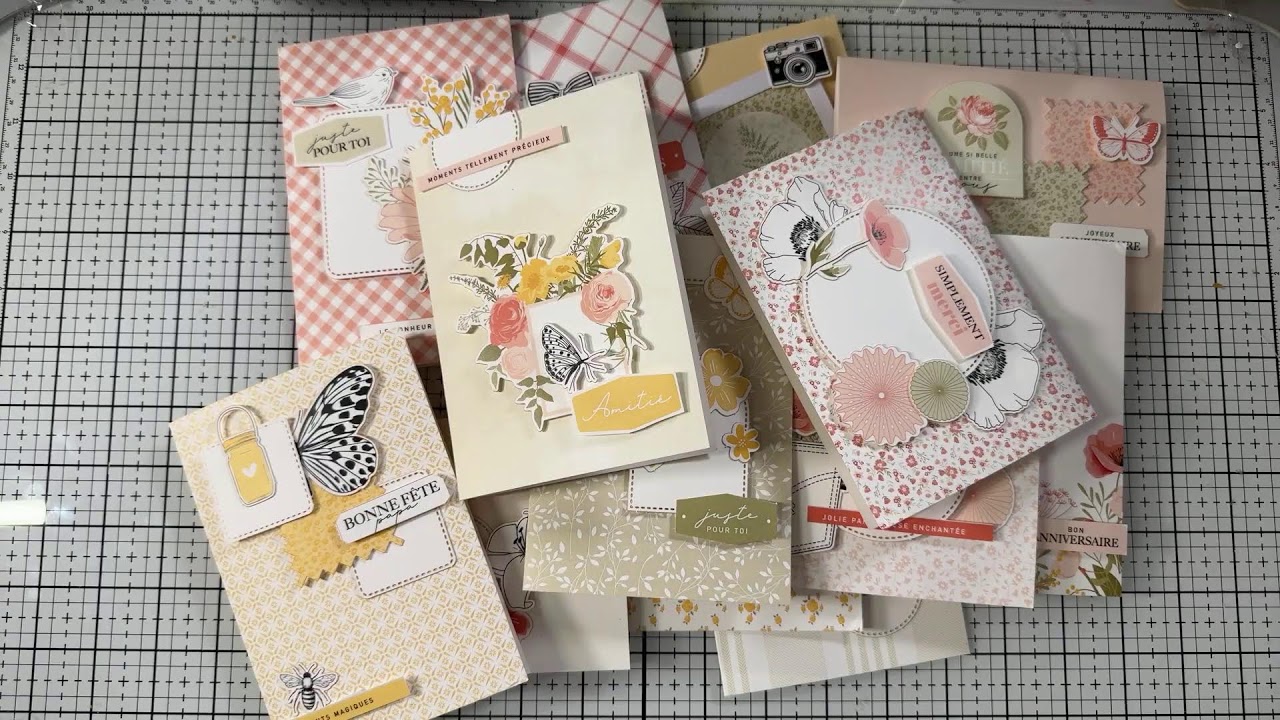 Live 22 giugno il kit farandole di florileges per le card