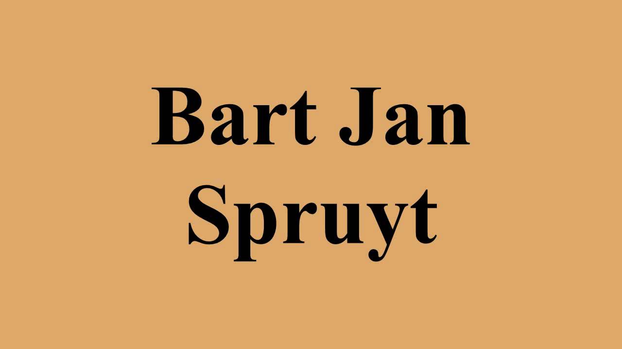 Bart Jan Spruyt